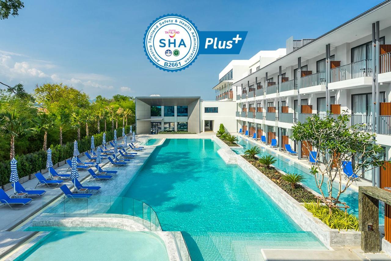 Seabed Grand Hotel Phuket - Sha Extra Plus Zewnętrze zdjęcie The logo of the Thailand SHA Plus certification